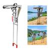 Stainless Steel Fishing Rod Holder Support Fishing Rack Spring Support Stand Outdoor Fishing Tools Fishing Rod Bracket