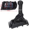 Seat Ibiza III 02-09 Gear Shift Knob Black with Gaiter and Frame 6 Speed