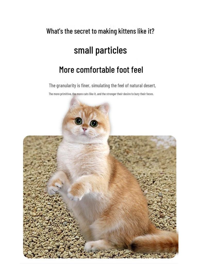 Natural Mineral Cat Litter, 20 lbs, Low Dust, Activated Carbon, Deodorizing, Formaldehyde-Free Bentonite Mix.