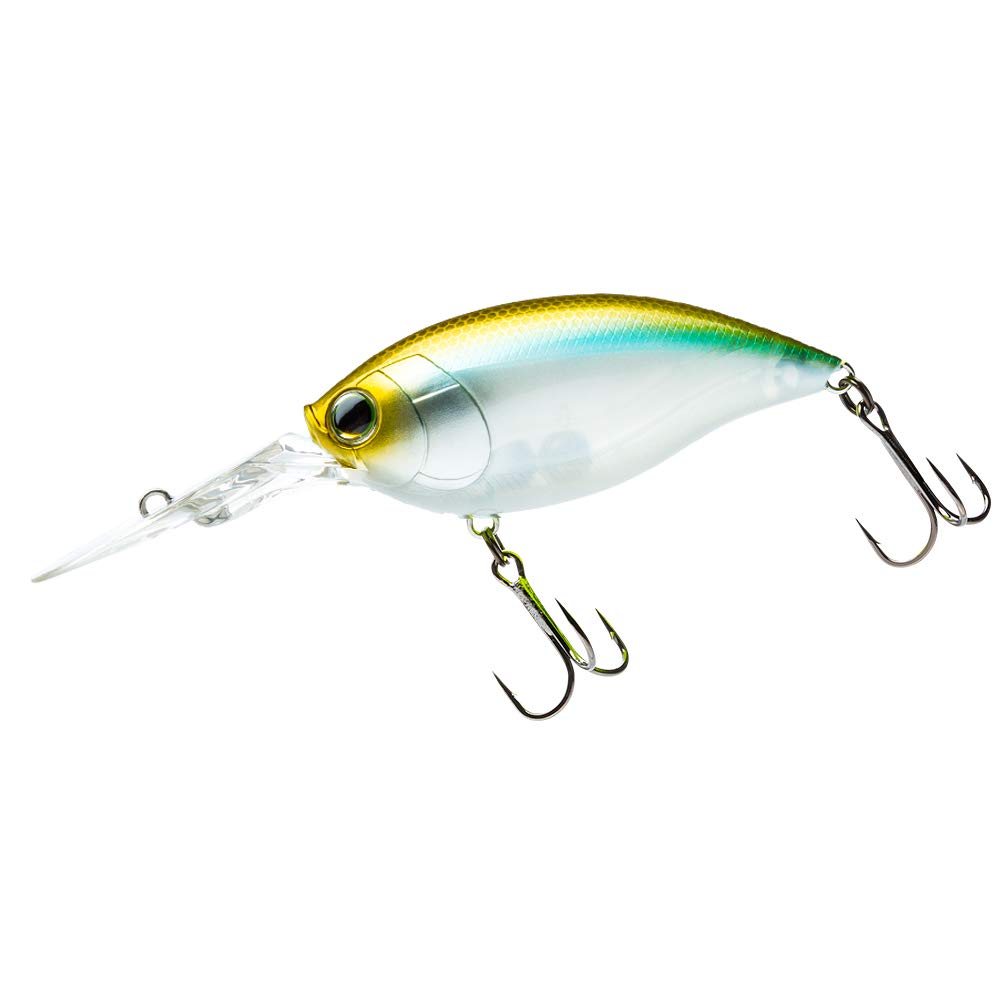 DUEL HARDCORE CRANK 75F 75mm Pearl Bass Fishing 4+ Crankbait, Weight 22.5g, R1377-GSPS-Ghost Shad,
