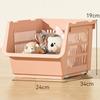 Kitchen Stackable Basket High-capacity Household Multi-layer Rack Durable And Sturdy Bathroom Shelves Storage Basket Stackable