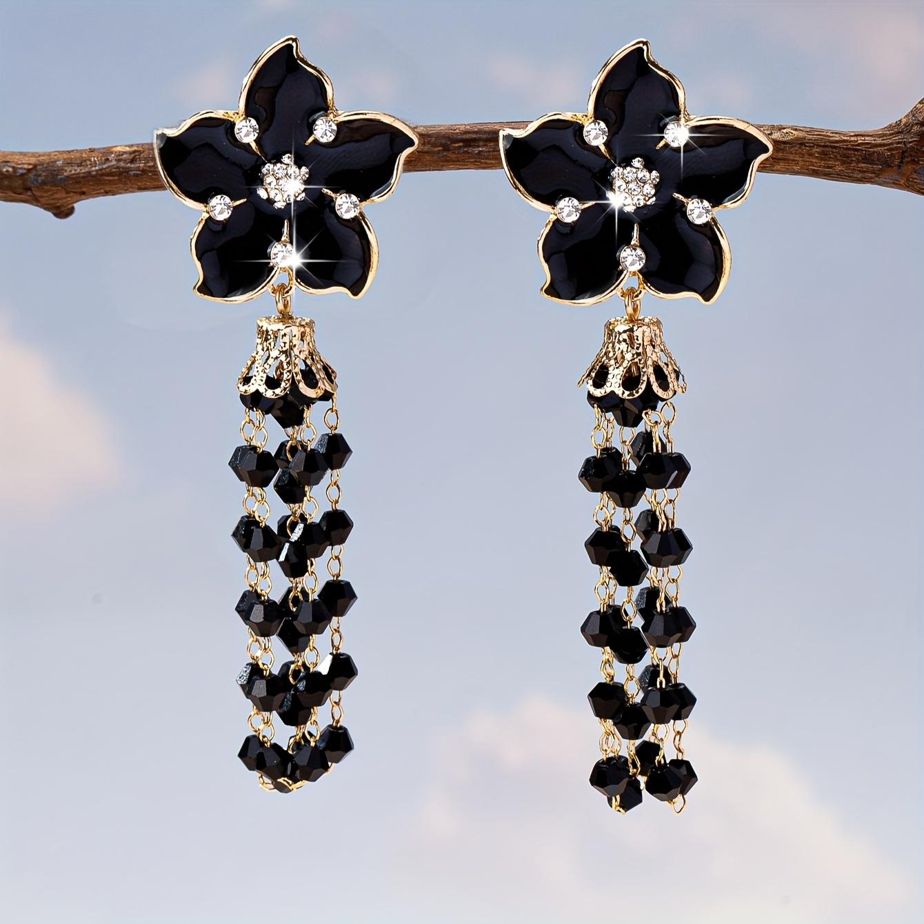 1Pair of Elegant Summer Versatile Light Luxury Women s Jewelry Earrings разноцветный