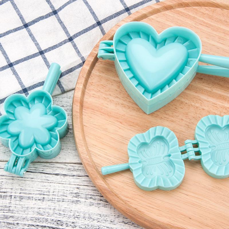 Household Dumplings Open and Close Mold Bread Stuffed Bun Kitchen Baking Convenient set Handmake Wonton Simple Making Mould Gift