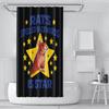 Aertemisi Rats Spelled Backwards Is Star Funny Rat Quote Shower Curtain Set With Grommets And Hooks For Bathroom Decor