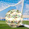 Curious George And Elephant Adventure Size 5 Soccer Ball, Suitable for Training and Matches, High-Elasticity, Wear-Resistant Material Gift for Fan