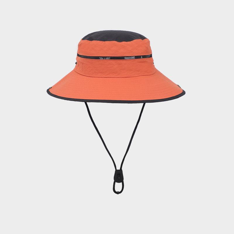 100% Polyester New Spring Summer Outdoor Sunshade Hat For Men And Women Mountaineering Big Eaf Camping Hiking Fisherman Hat