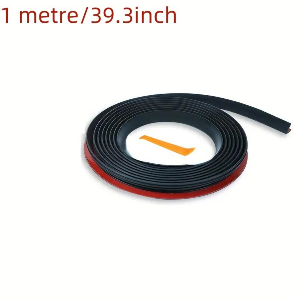 Rubber Material Car Rubber Sealing Strips V-Shape Design Waterproof Strip  Glass Gap Sealing