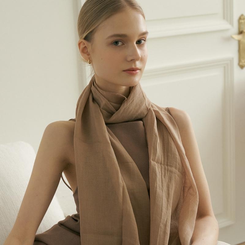 Lenço De Soli De Mood Bb   Bege