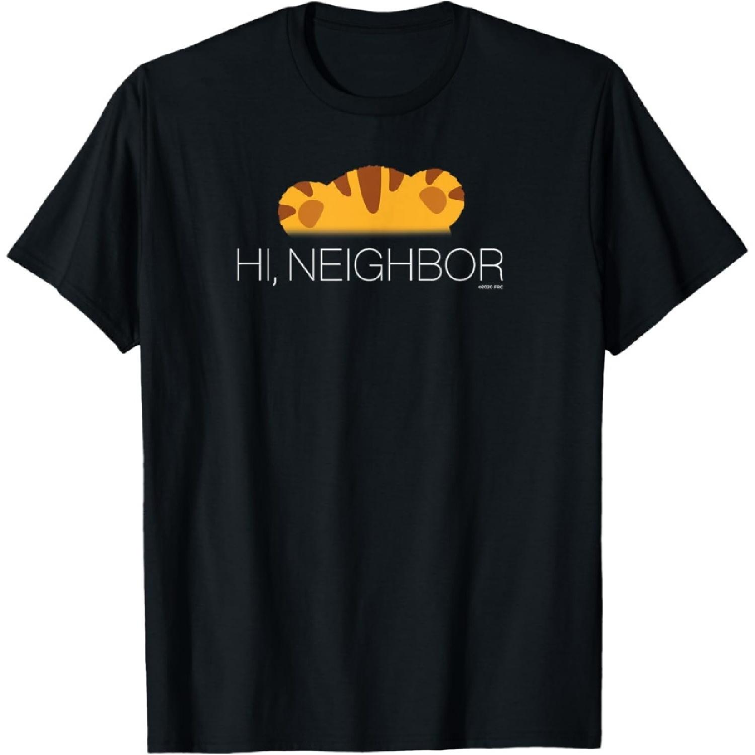 Daniel Tiger s Neighborhood_ Hi Neighbor - Ears (Dark) T-Shirt S