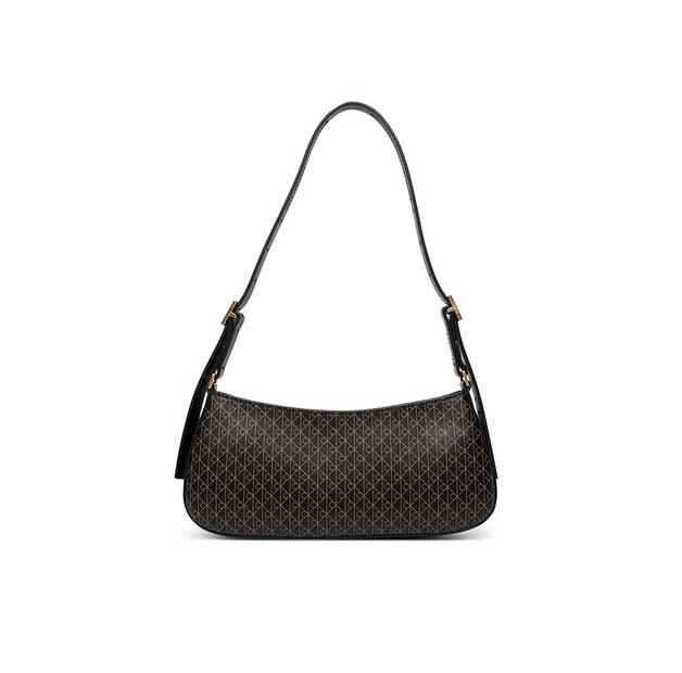 Calvin Klein Emblem Aop Small Shoulder Bag