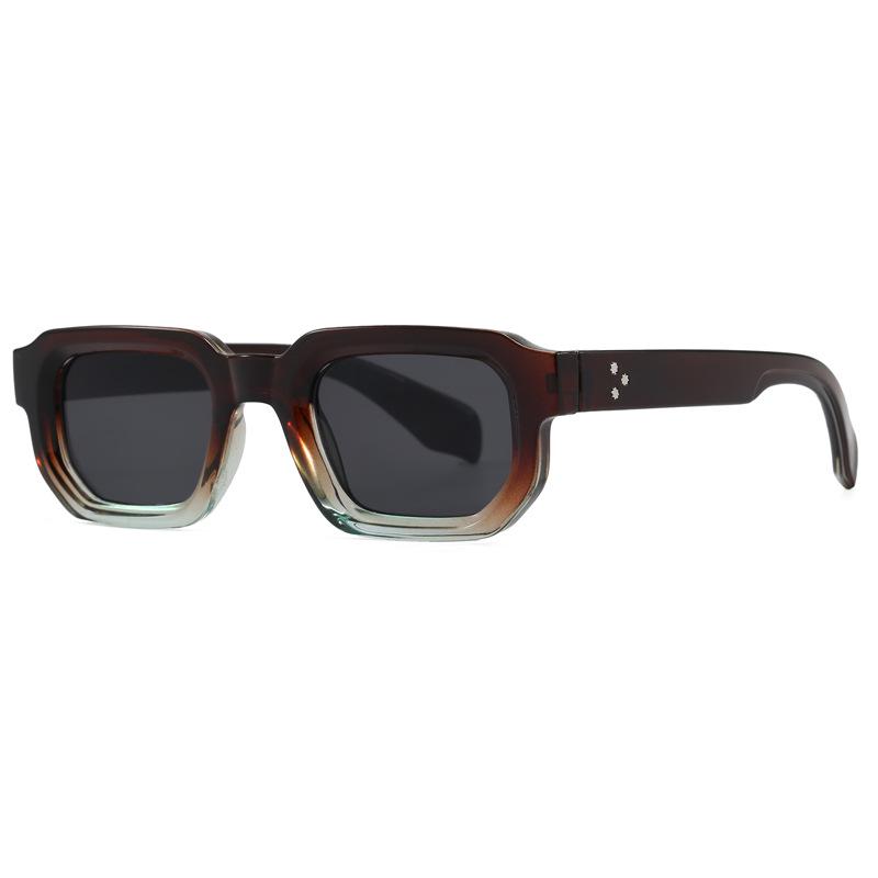 Fashionable 2026 Street Style Small Square Frame Sunglasses - Versatile & Trendy for Driving