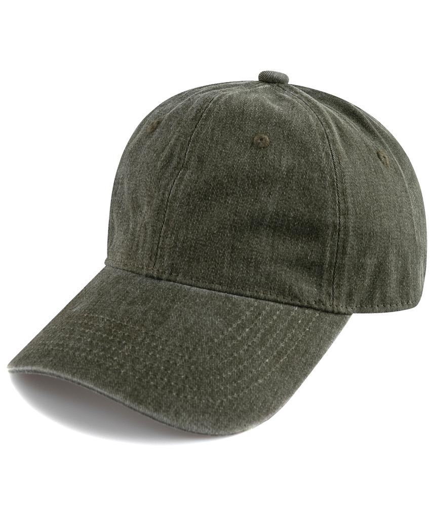 Chaebteo Standard Pigment Ball Cap-Khaki