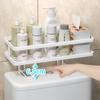 LIEI Punch-Free Over-Toilet Storage Shelf