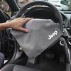 Cup Holders Car Wash Rag Microfiber Towel Cleaning Washcloth Dry Cloth For Jeep Grand Cherokee Wrangler JK Gladiator Compass Ren