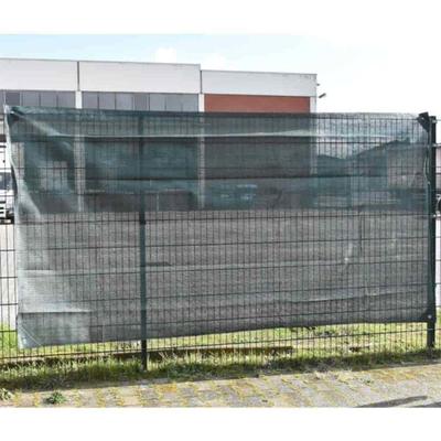 Construction Site Privacy Screen - KLASEBO - 1.80x3.45 M - Green - 150 G/m² - Aluminum Eyelets
