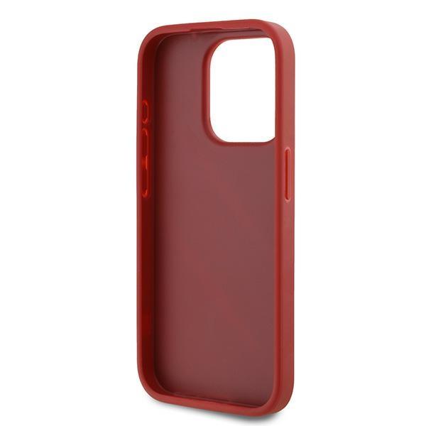 Karl Lagerfeld Klhcp15Lpqdsmgr Iphone 15 Pro 6.1 Czerwony/Red Hardcase Diagonal Quilted Script