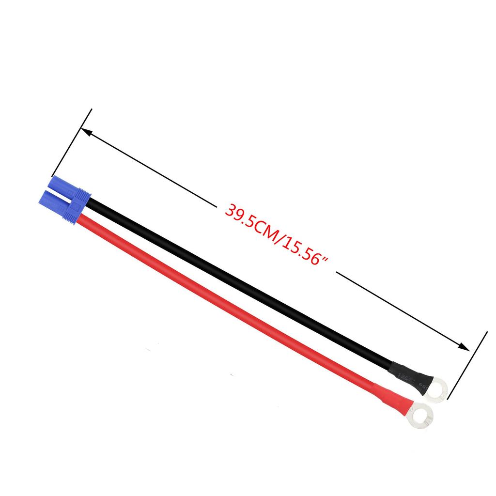 SinLoon ec5 cable 8mm round terminal 10awg pure copper for