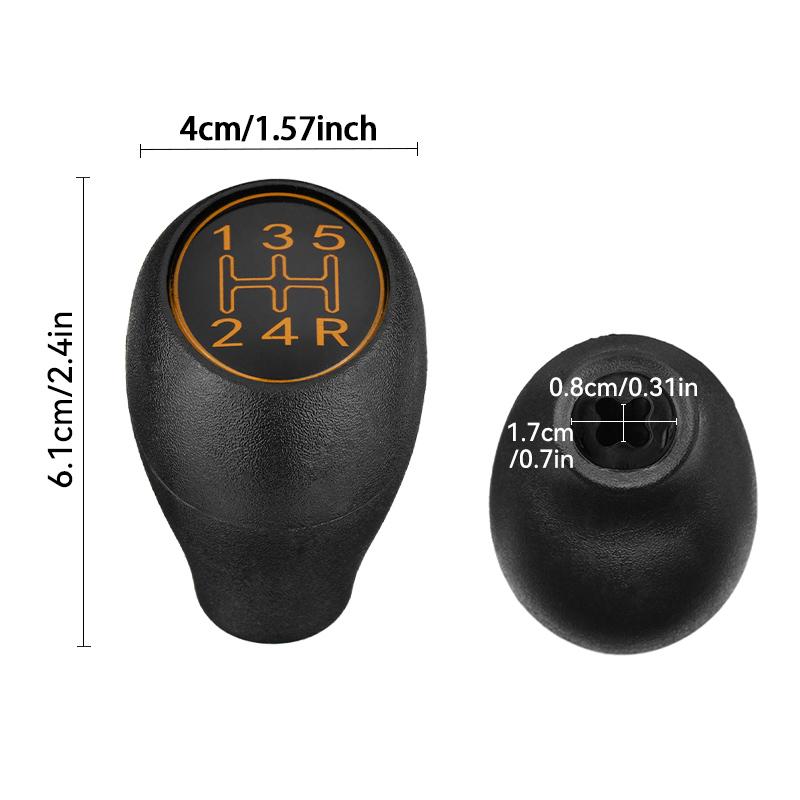 Adapter für 5-Gang-Schaltknaufstange für Automobile, Zubehör für den Schalthebelgriff für Automobile, für Peugeot 504 505 309 205 GTI CTI