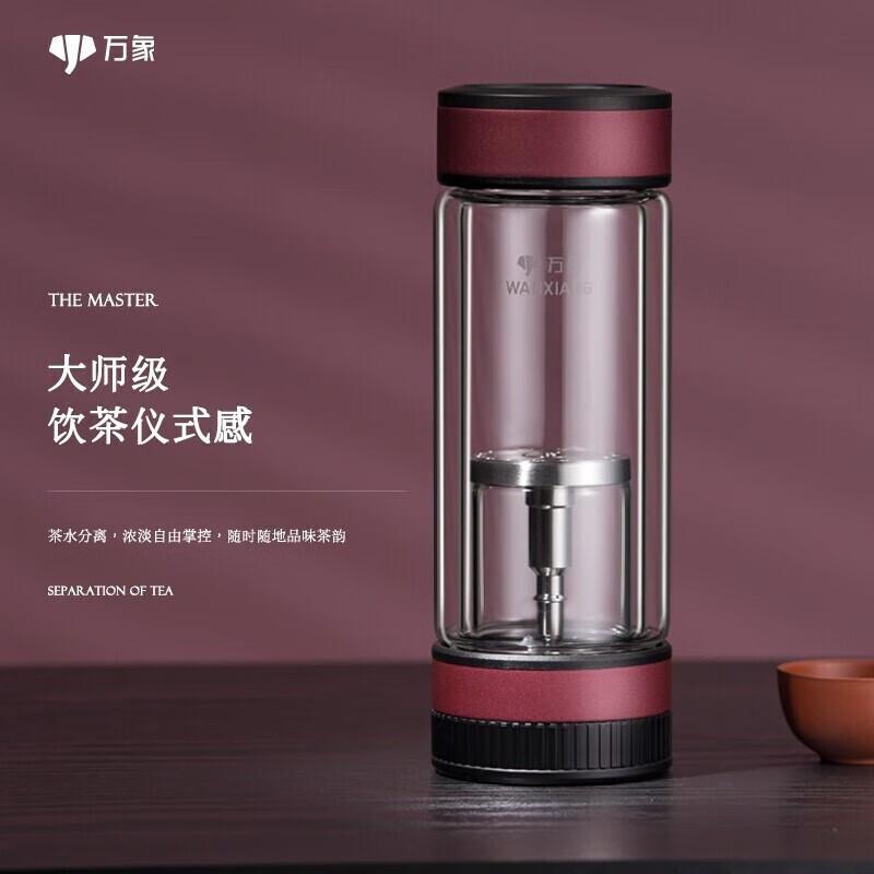 Wānxiàng Double-Layer Glass Tea Infuser Bottle