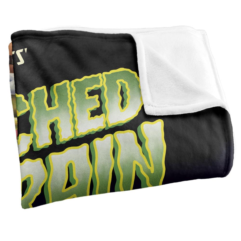 SpongeBob SquarePants Touched My Brain Silky Supersoft Blanket