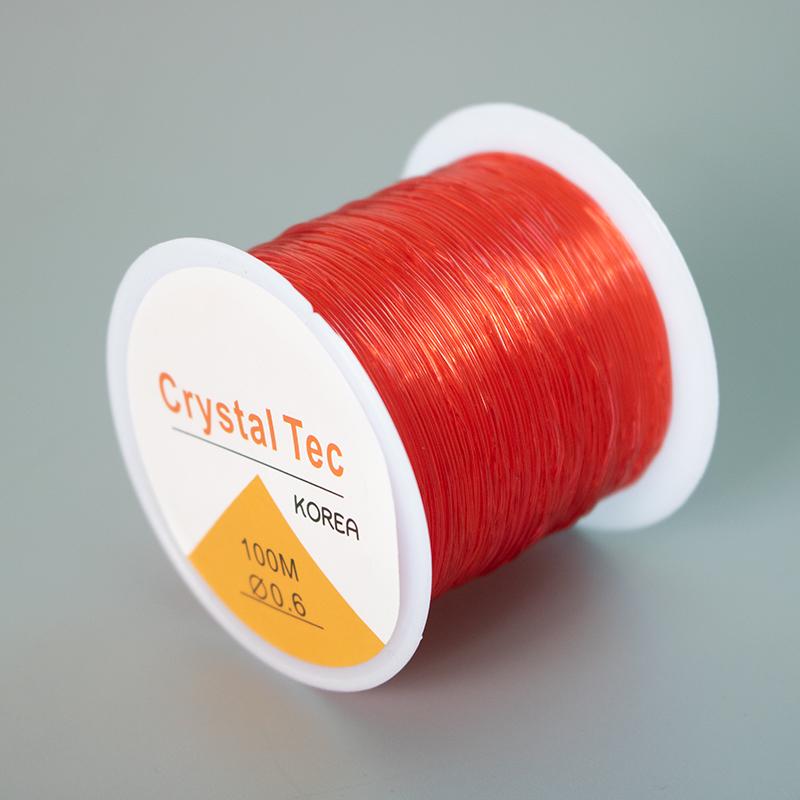 Durable Crystal Elastic Bracelet String with Rubber Band