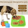Pet Lick Silicone Mat for Dogs Slow Feeder Plate Bathing Distraction Training Supplies Dog Sucker Food Mat