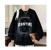 Men's Trendy Round Neck Thickened Hoodie for Autumn/Winter