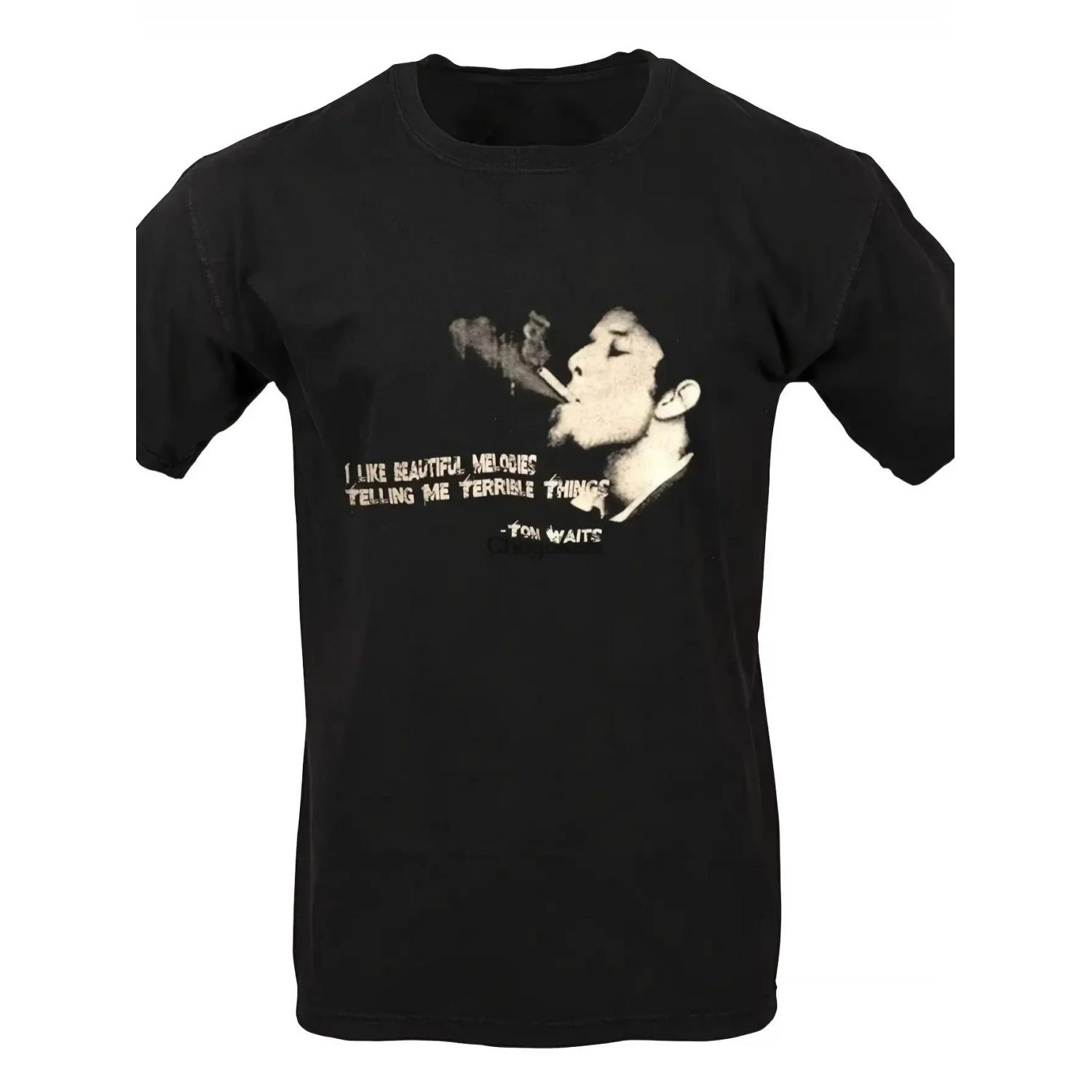 

Men s Tom Weitz Pattern T-shirt - Music Enthusiast Clothing Suitable for Daily Casual Wear and Ideal for Music Enthusiasts S чёрный
