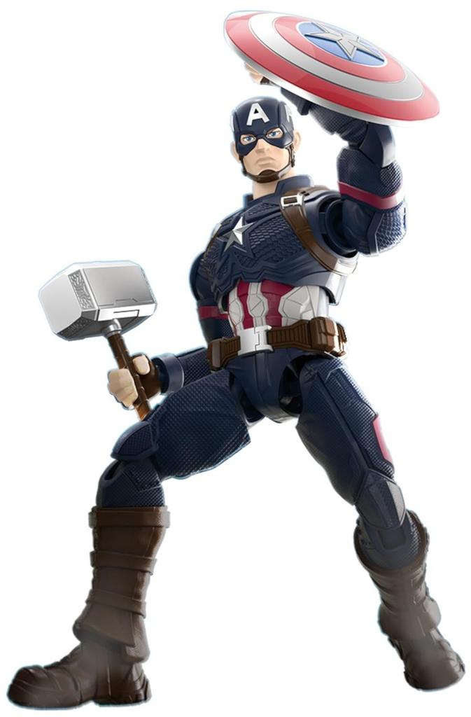 Doyusha Marvel Infinity Saga Champion Class Series Captain America Plastic Approximately 134mm Tall Model,