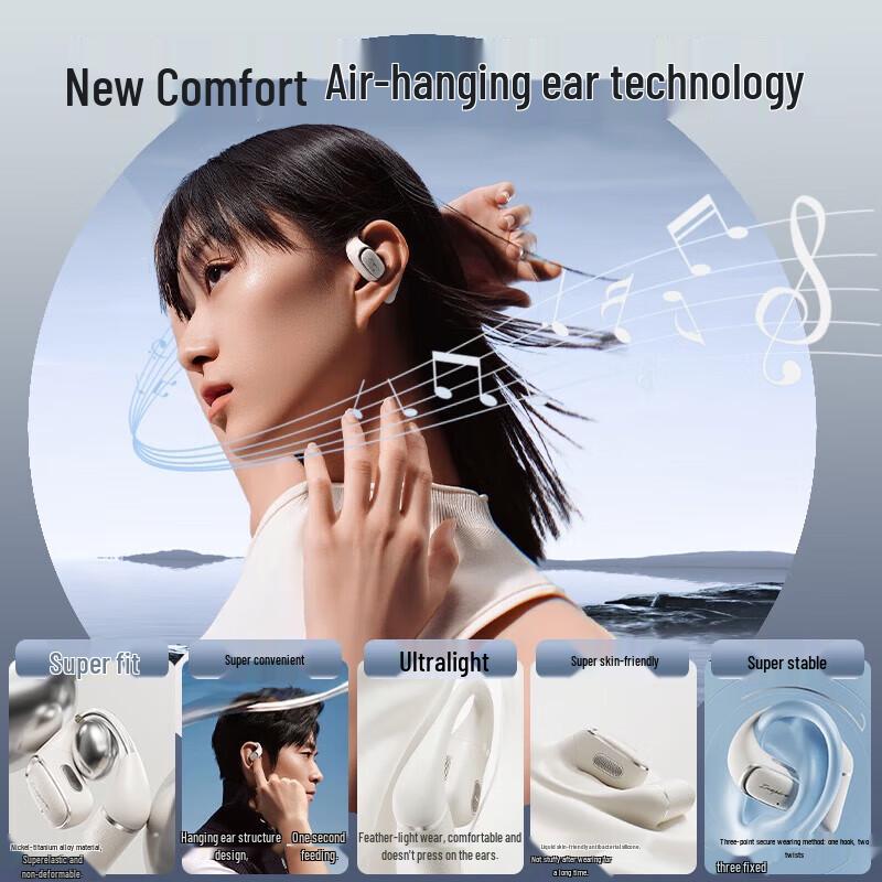 EDIFIER Evo Open Ear-hook Wireless Bluetooth Headphones