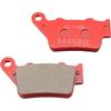 Daytona Motorcycle Brake Red for Compatible with Majesty S Cygnus X Gixxer Gixxer 150 Serial 84 Pads, (Semi-Metallic) Rear, (2014-2021), [B8S1/3/5]