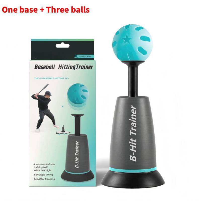 Sports Tee Popper Baseball Training Device For Indoor Outdoor Practice