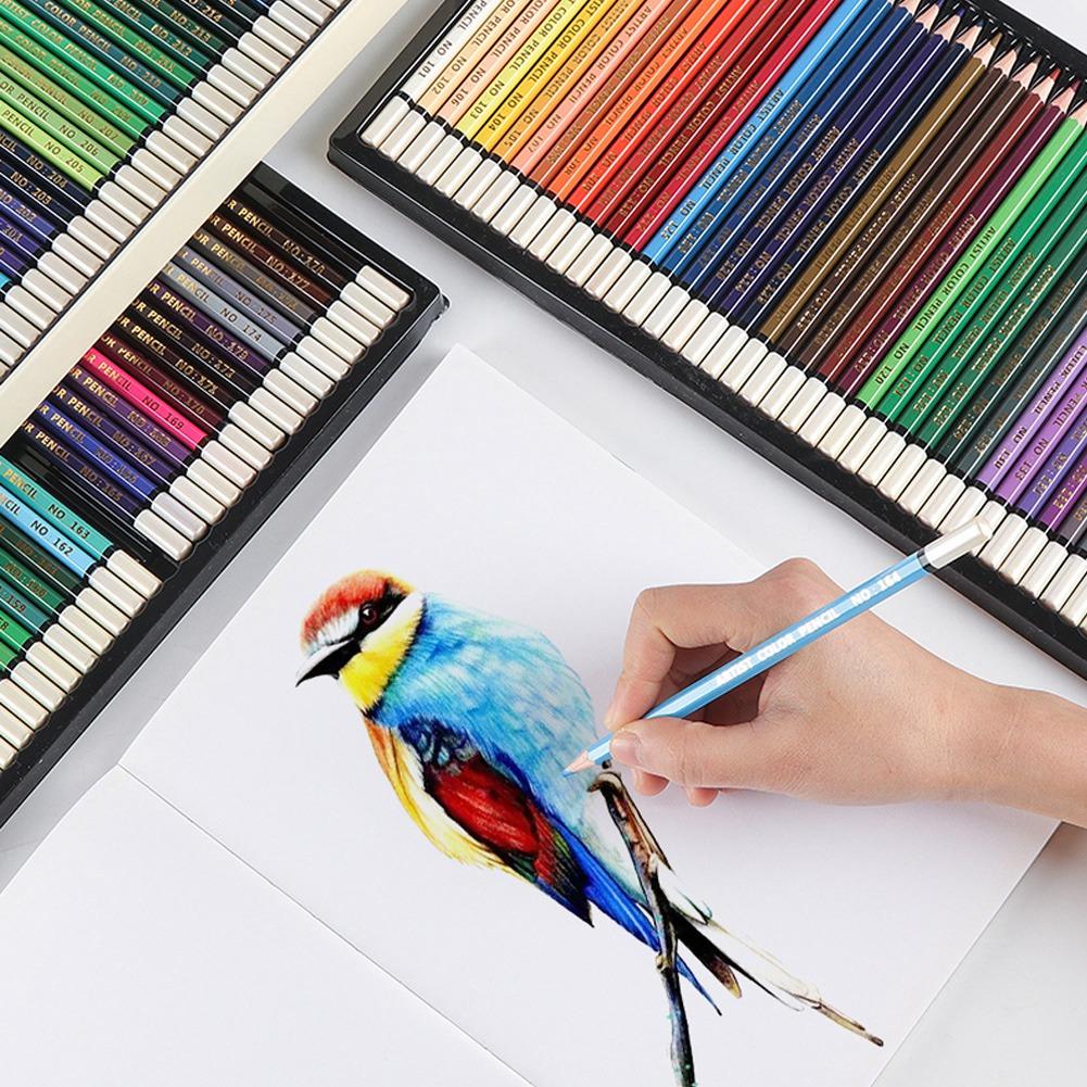 120 Verschiedene Farbstifte Künstler Maler Zeichenstift für Skizze Schule Kunstbedarf