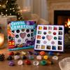3D Christmas Advent Calendar Days Gemstone Surprise Box for Kids and Adults