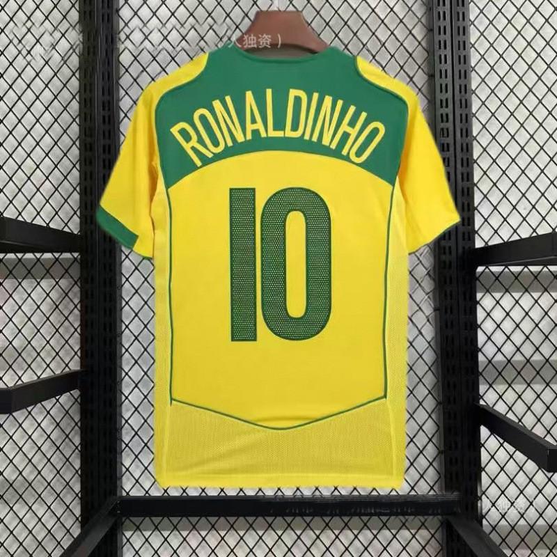 Vintage National Team Retro Football Jerseys 02 Brazil 06 France Argentina Portugal Croatia Printed Numbers Cycling
