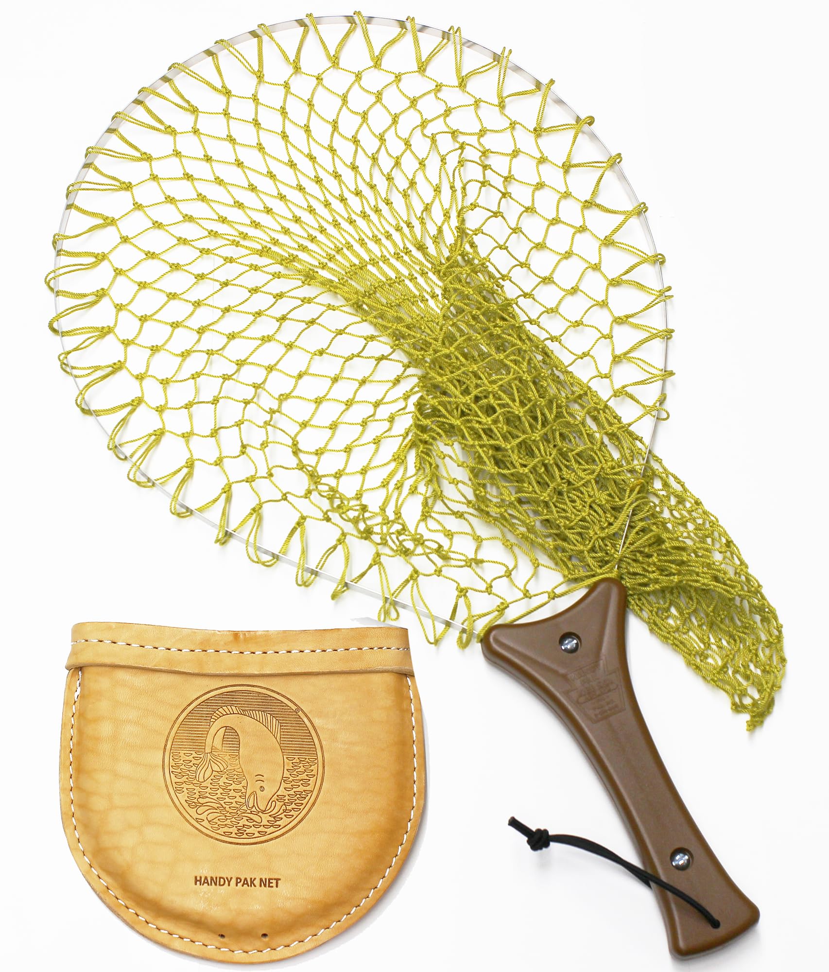 

InstaNet с M пластиковой сеткой, размер, ручка/кожаный чехол/Кремона горчичный