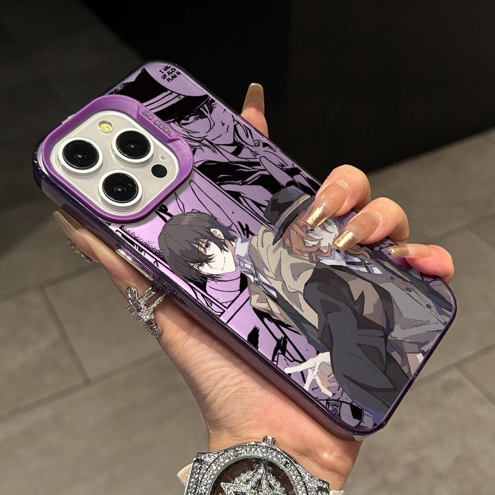 

Anime Dazaies Osamus Phone Case for Xiaomi Redmi 15C 14C 13C 12C 10 Note 15 14 13 12 Pro Plus 4G 5G Silver Hard Cover Redmi 12 4G