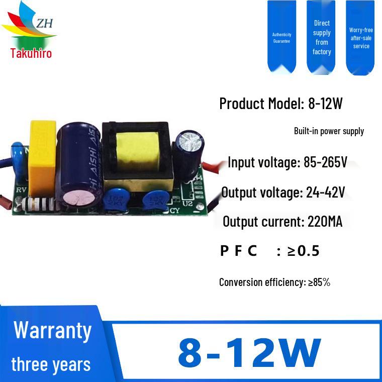 1-50W Flimmerfreier LED-Treiber mit Weitbereichsspannung, Isolierte Stromversorgung