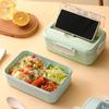 Fiambrera bonita para niños, niñas y niños con compartimentos, fiambrera Bento para escuela, cajas de aperitivos de comida para niños a prueba de fugas, nuevo 2023