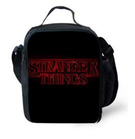 Stranger Things 4 Stranger Things Cartoon Shoulder Lunch Bag Outdoor Picnic Bag