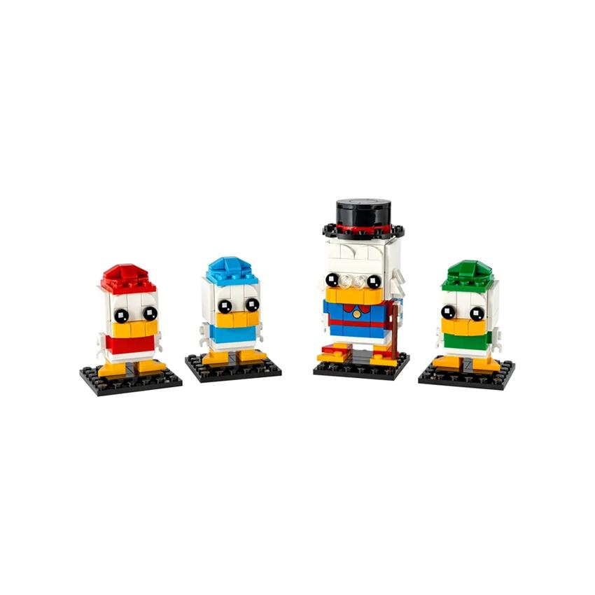 LEGO Коллекция Brickheadz, Дисней, Скрудж, Хьюи, Дьюи и Луи Конструктор 340 деталей 40477