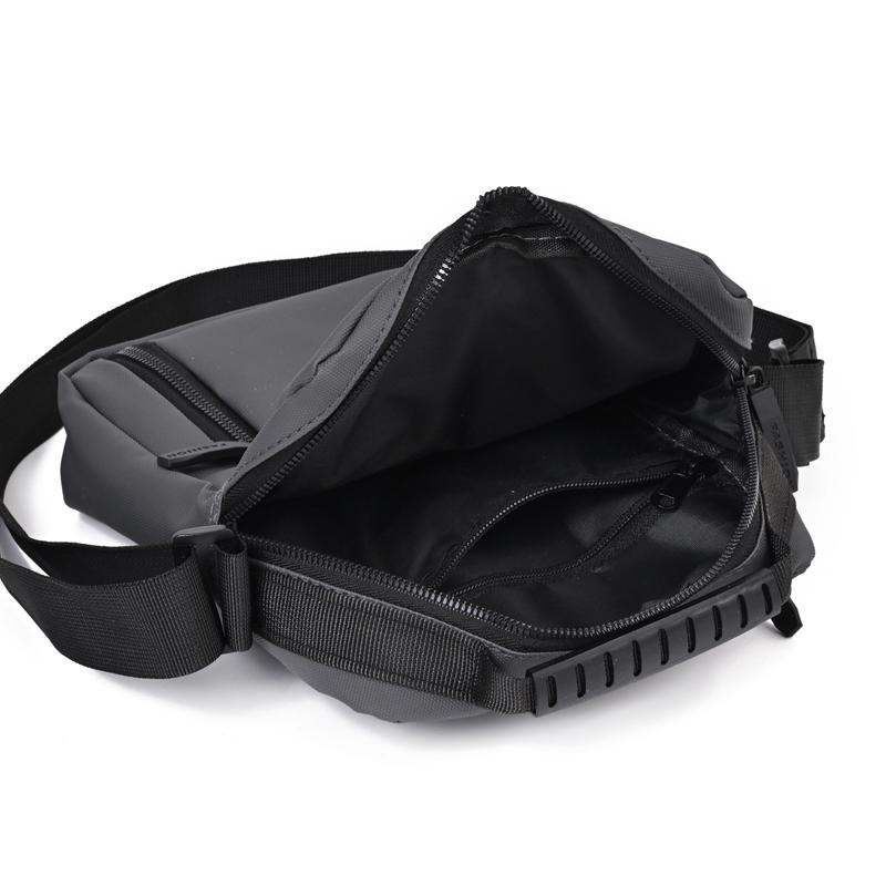 Men's Crossbody Bag - Multi-Compartment Business Shoulder Bag with Adjustable Strap, Compact Design for Travel & Everyday Use