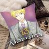 Anime M-Moriarty The Patriot Pillow Case Fashion Square Pillowcase Bedroom Sofa Room Ins Decoration Leisure