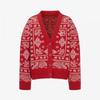 The North Face Kids Paisley Cardigan Red Nj5sr53t