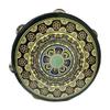 Chinese Style Tambourine Handbell 8 Inch Music Percussion Instrument Ethnic Floret Hand Drum  Kids