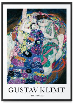 Pôster gustav klimt pinturas