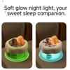 USB Cool Mist Humidifier with Night Light, Mini Portable Desktop Humidifier for Bedroom Office Home Travel, Quiet Air Humidifier for Moisturizing