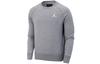 Sweatshirts Men's Gray Crew Neck Moderate Regular BQ2941-091
