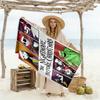 Jack Skellington Beach Towel Soft Durable Quick-Dry Comfortable Lightweight Suitable for Sports, Travel, Swimming, Yoga, Bathroom, Beach, And Pool
