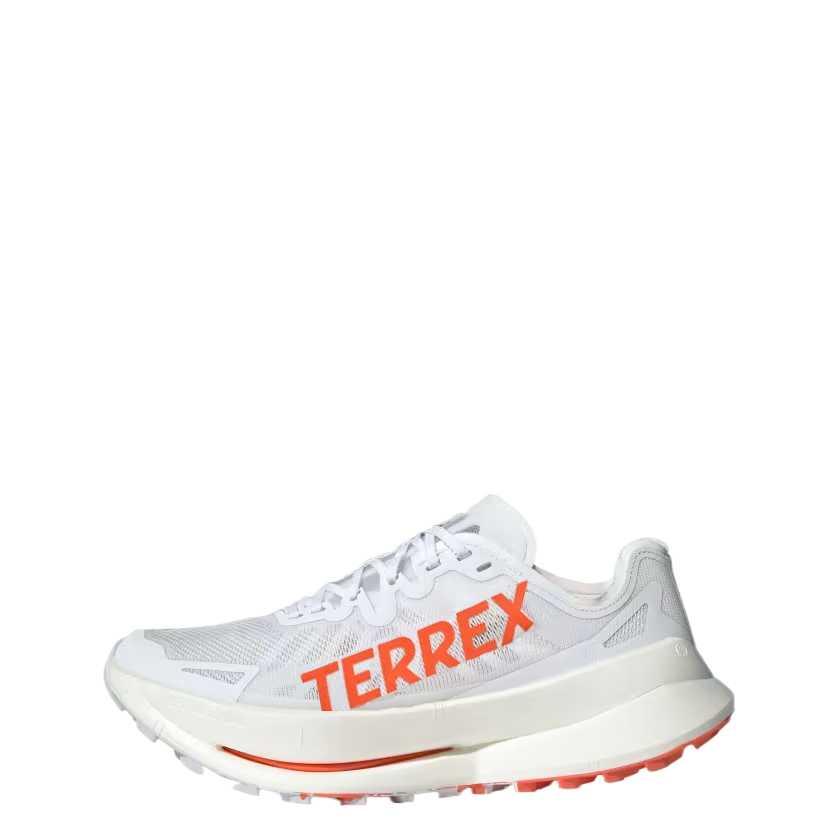 Adidas Terrex Agravic Speed Ultra White Impact Orange Men Sneakers Cloud-White Dash-Grey IH3764